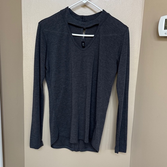 John Eshaya Tops - Charcoal Long Sleeve Women's Top good condition small